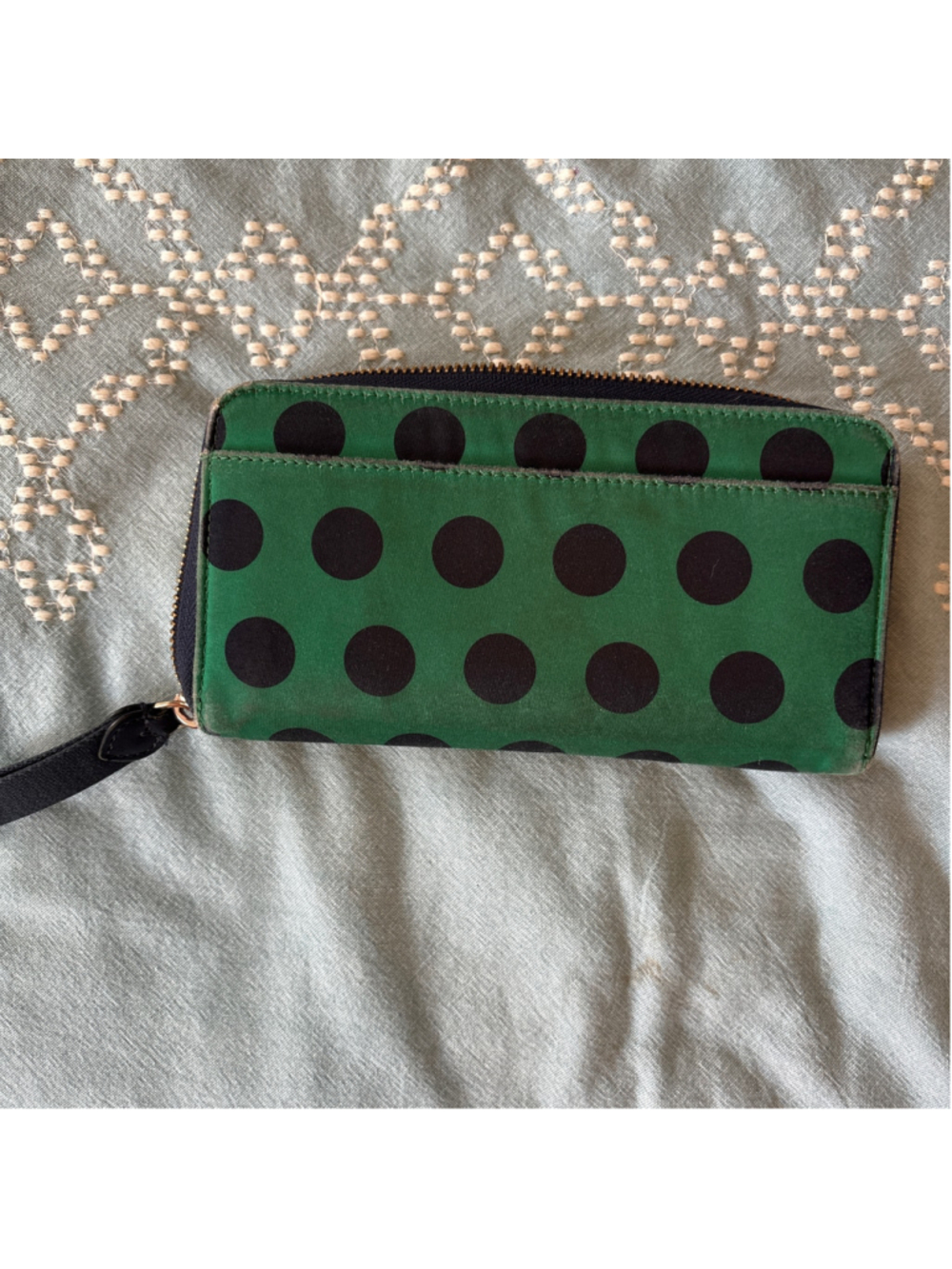Women's Kate Spade whimsy Polka Dot Wallet - Picture 4 of 5